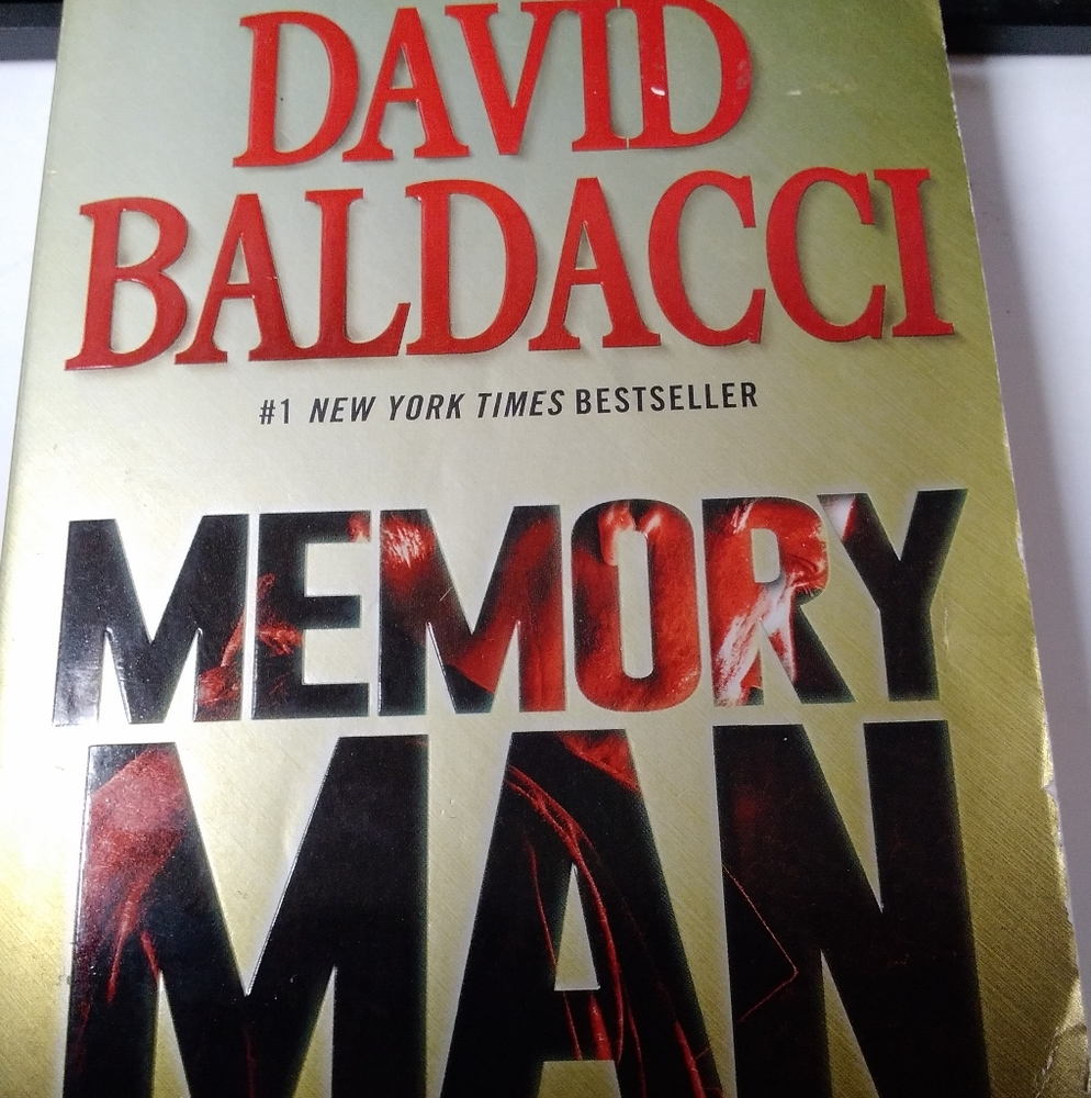David Baldacci 'Memory Man' Paperback Book